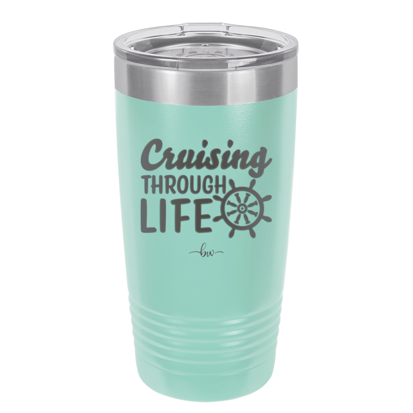 Cruising Through Life Cruise 2 - Laser Engraved Stainless Steel Drinkware - 1435 -