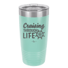 Cruising Through Life Cruise 2 - Laser Engraved Stainless Steel Drinkware - 1435 -