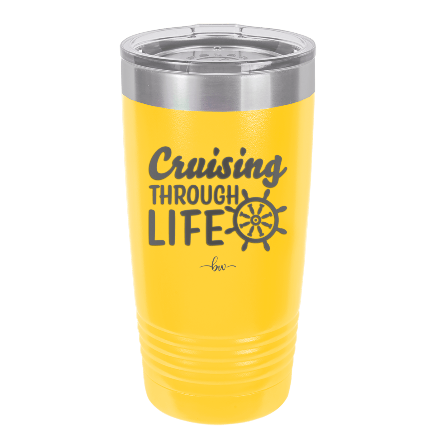 Cruising Through Life Cruise 2 - Laser Engraved Stainless Steel Drinkware - 1435 -