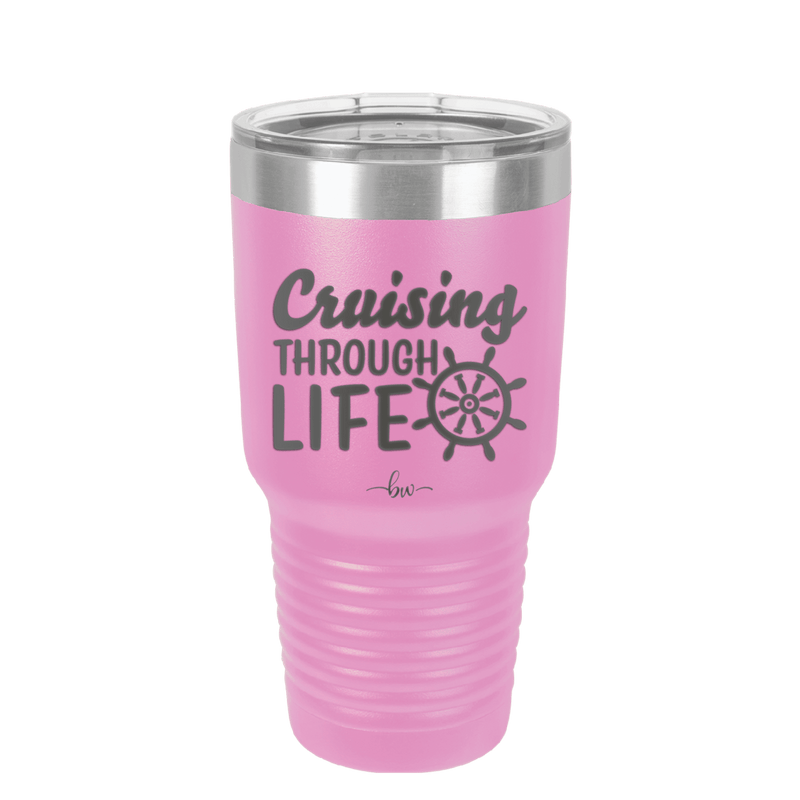 Cruising Through Life Cruise 2 - Laser Engraved Stainless Steel Drinkware - 1435 -