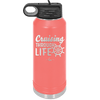 Cruising Through Life Cruise 2 - Laser Engraved Stainless Steel Drinkware - 1435 -