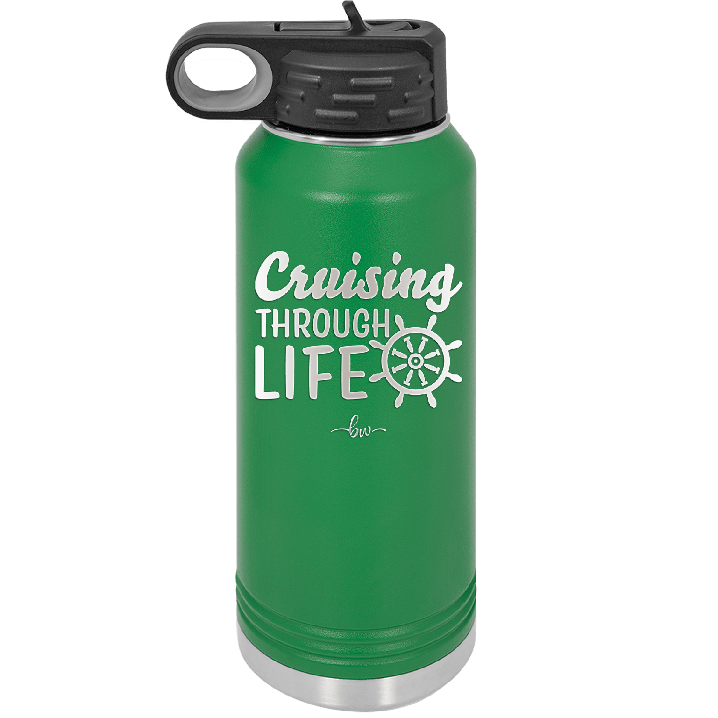 Cruising Through Life Cruise 2 - Laser Engraved Stainless Steel Drinkware - 1435 -
