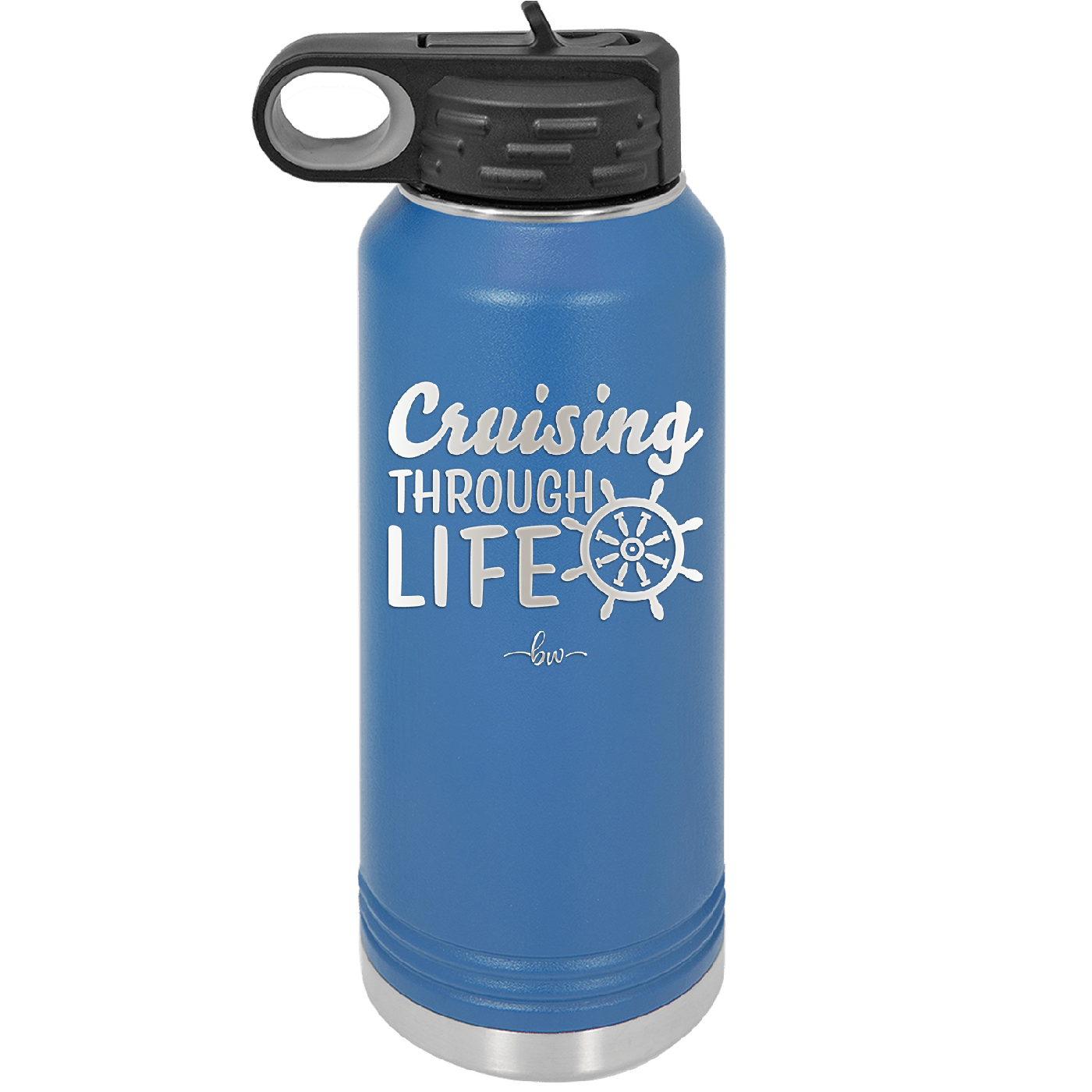 Cruising Through Life Cruise 2 - Laser Engraved Stainless Steel Drinkware - 1435 -