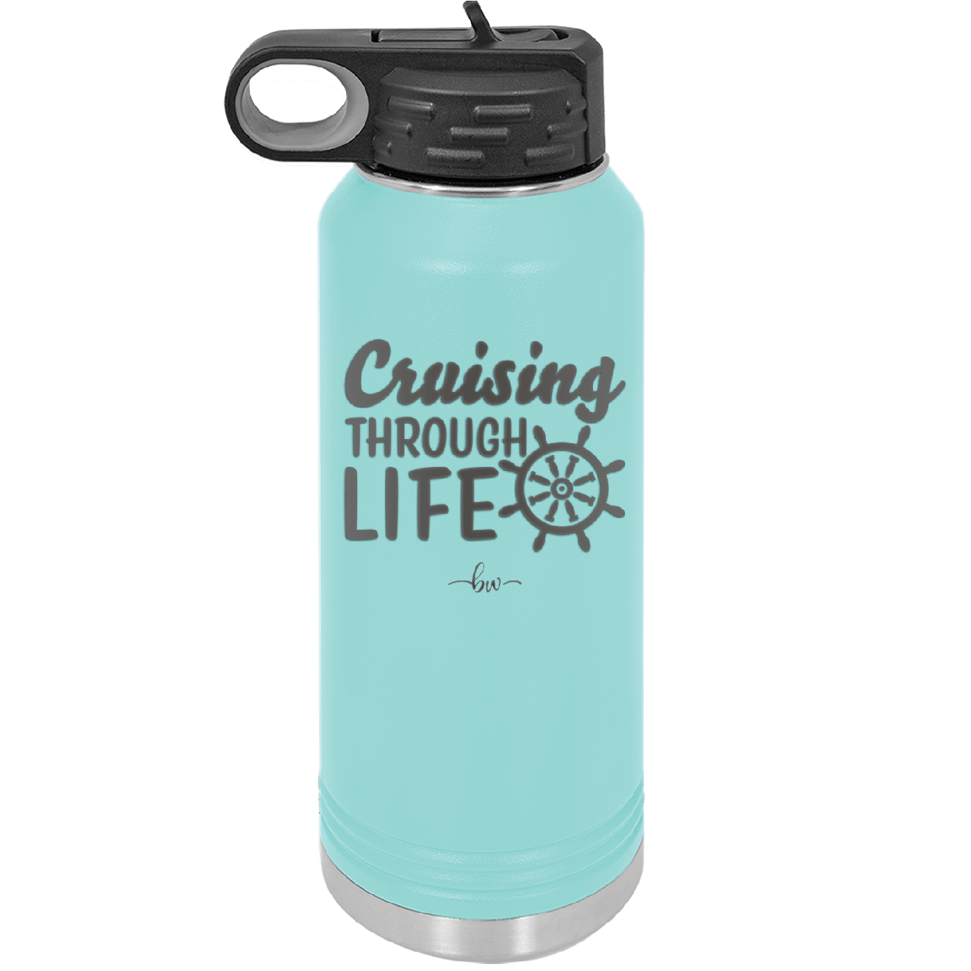 Cruising Through Life Cruise 2 - Laser Engraved Stainless Steel Drinkware - 1435 -