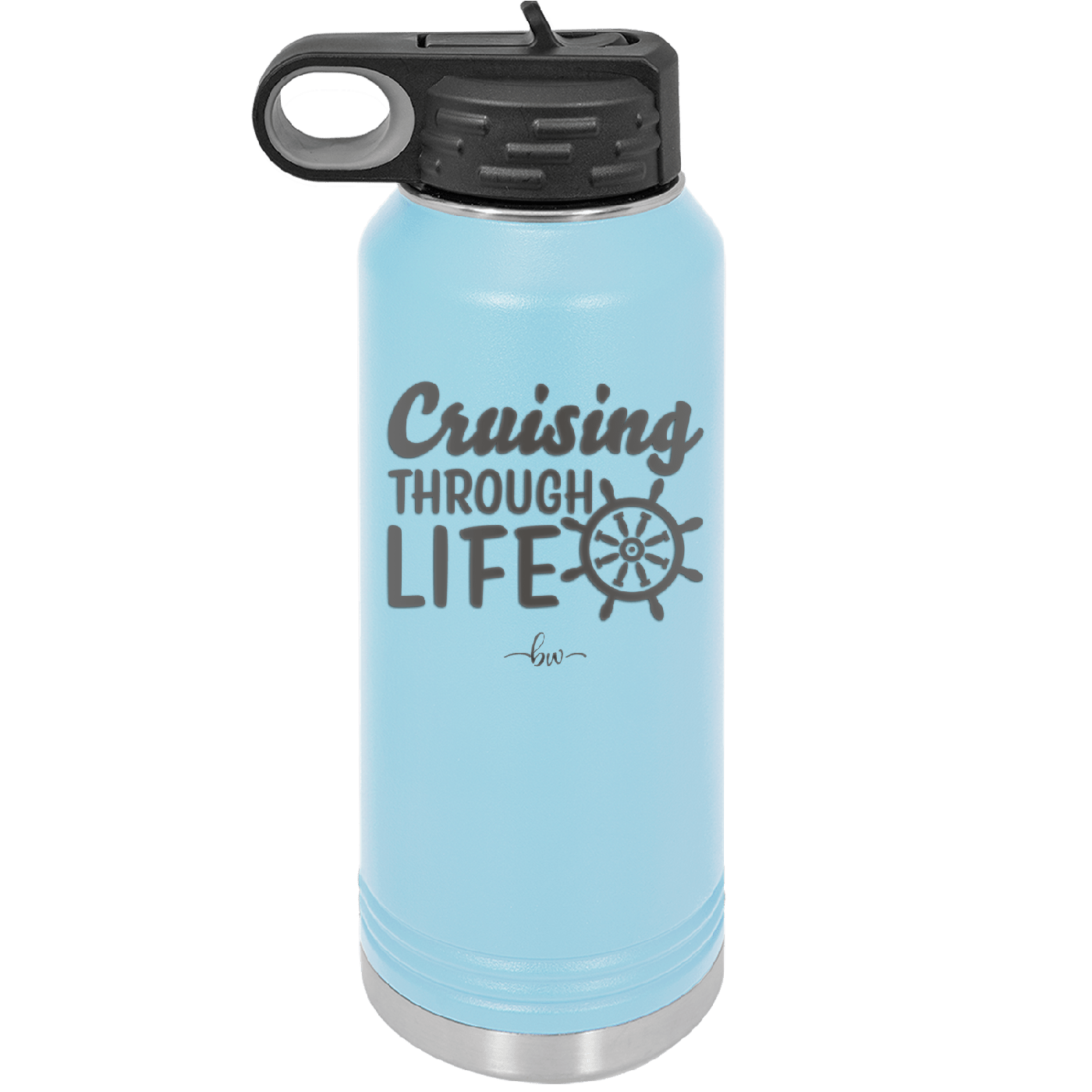 Cruising Through Life Cruise 2 - Laser Engraved Stainless Steel Drinkware - 1435 -