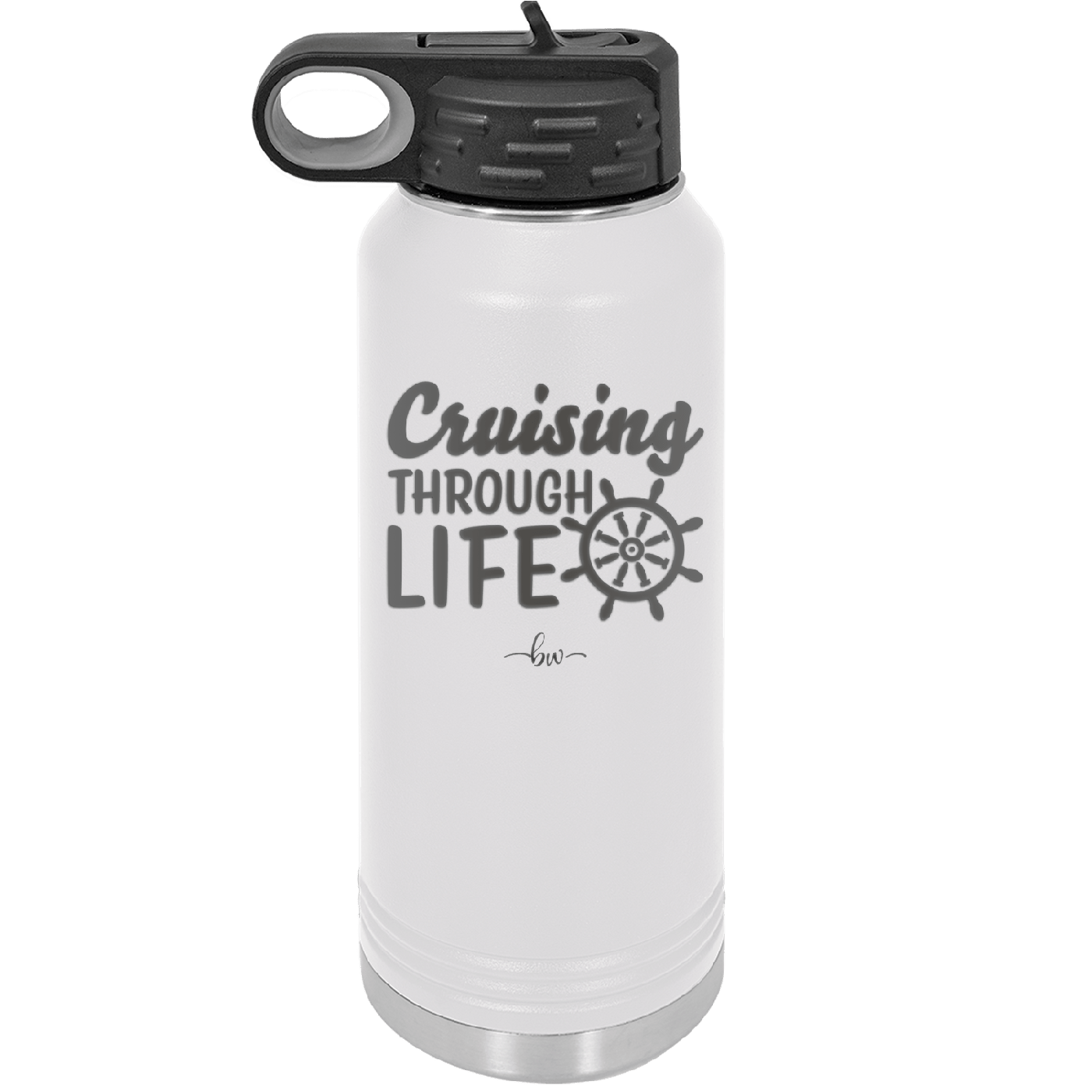 Cruising Through Life Cruise 2 - Laser Engraved Stainless Steel Drinkware - 1435 -