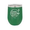 Cruising Through Life Cruise 3 - Laser Engraved Stainless Steel Drinkware - 1436 -