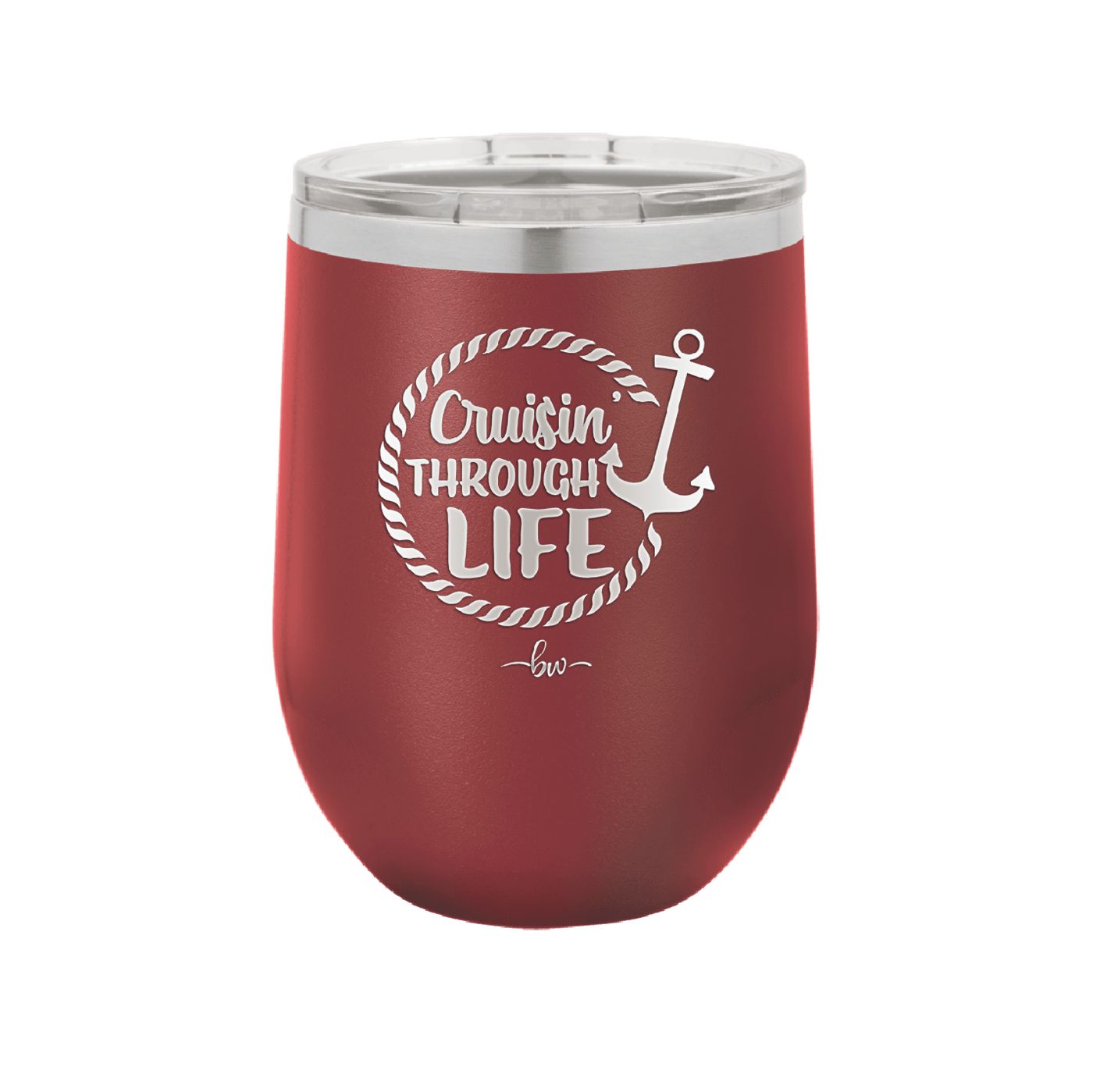 Cruising Through Life Cruise 3 - Laser Engraved Stainless Steel Drinkware - 1436 -