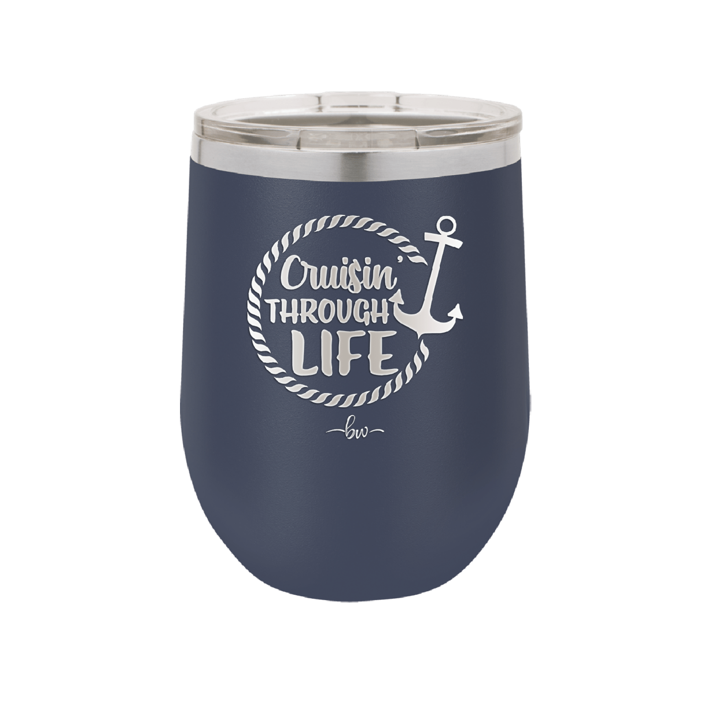 Cruising Through Life Cruise 3 - Laser Engraved Stainless Steel Drinkware - 1436 -