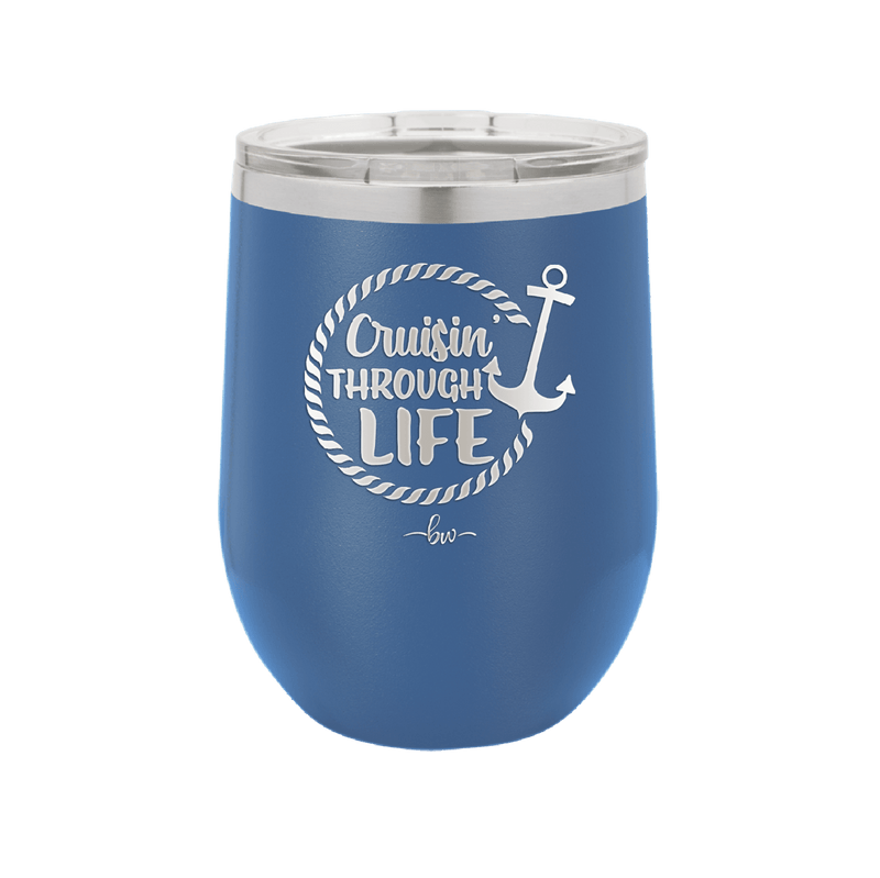 Cruising Through Life Cruise 3 - Laser Engraved Stainless Steel Drinkware - 1436 -