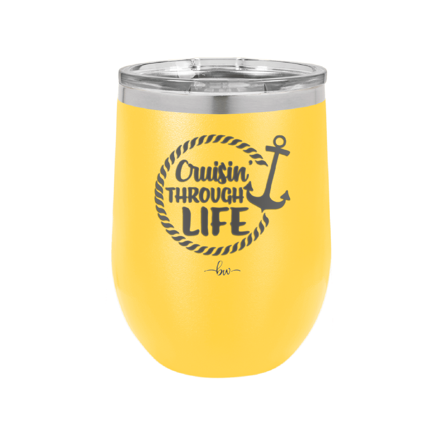 Cruising Through Life Cruise 3 - Laser Engraved Stainless Steel Drinkware - 1436 -