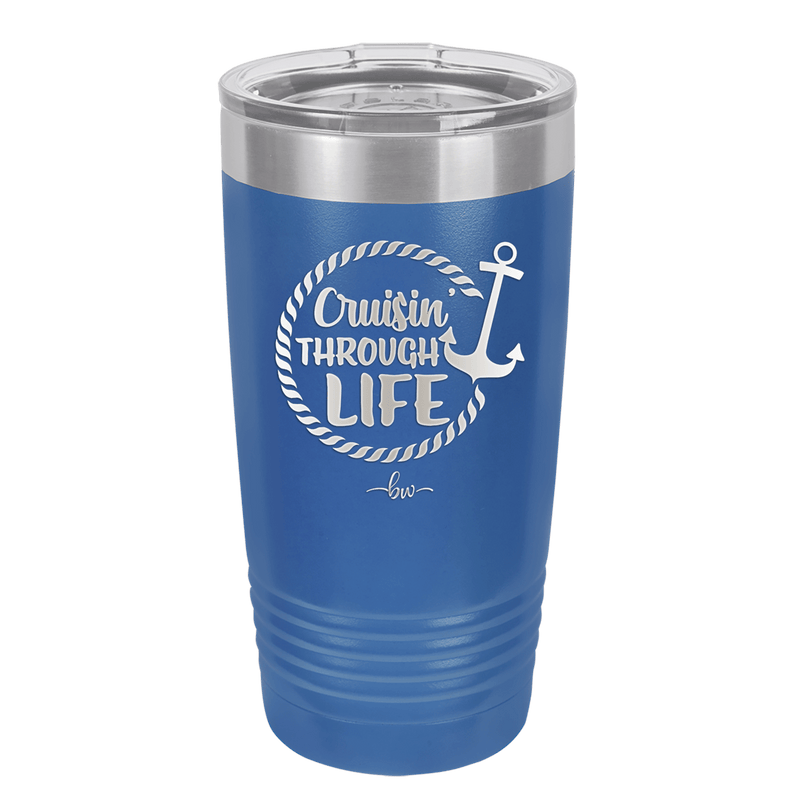 Cruising Through Life Cruise 3 - Laser Engraved Stainless Steel Drinkware - 1436 -