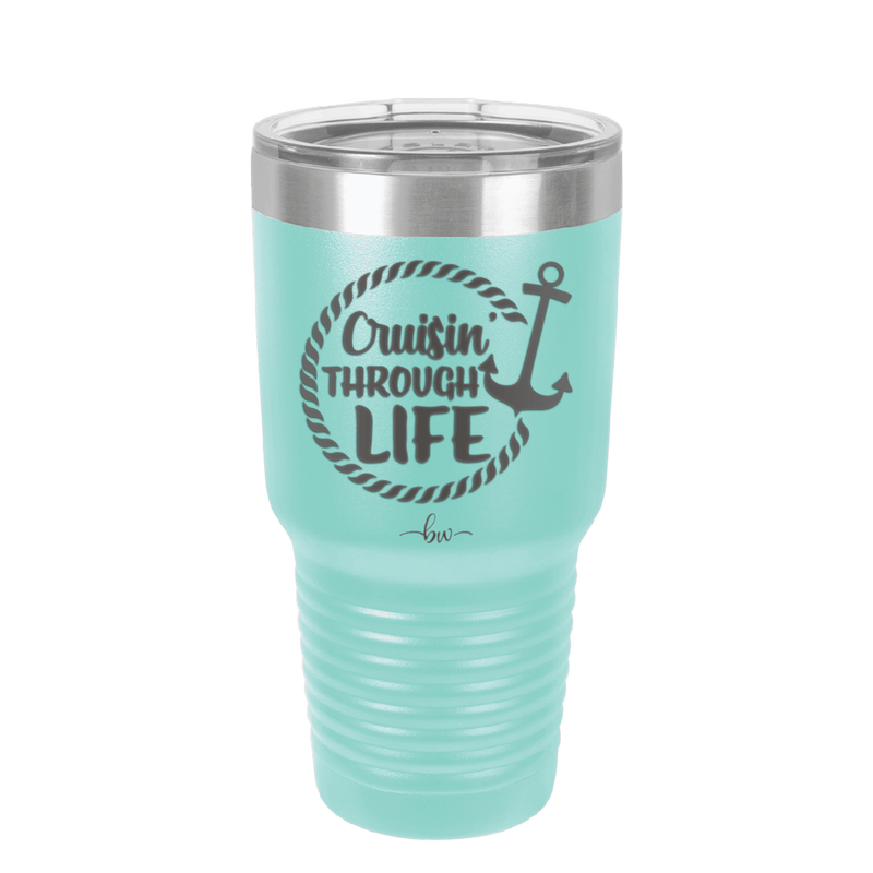 Cruising Through Life Cruise 3 - Laser Engraved Stainless Steel Drinkware - 1436 -