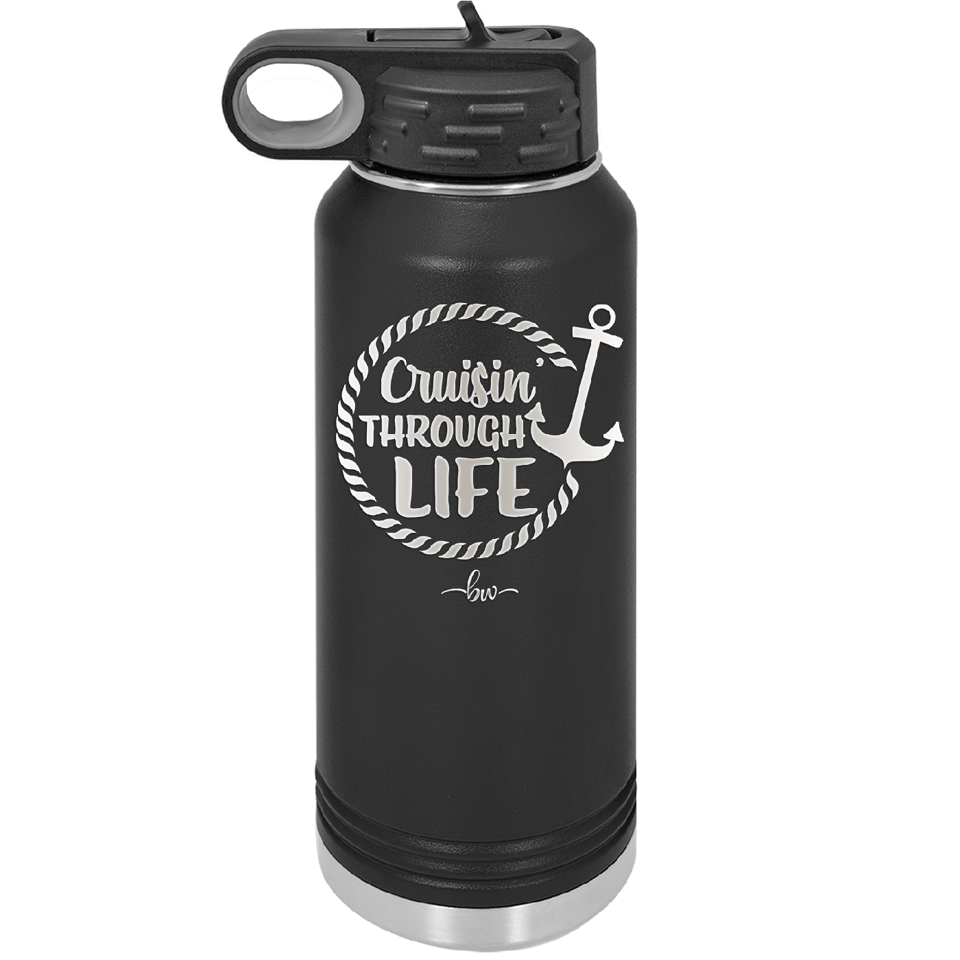 Cruising Through Life Cruise 3 - Laser Engraved Stainless Steel Drinkware - 1436 -