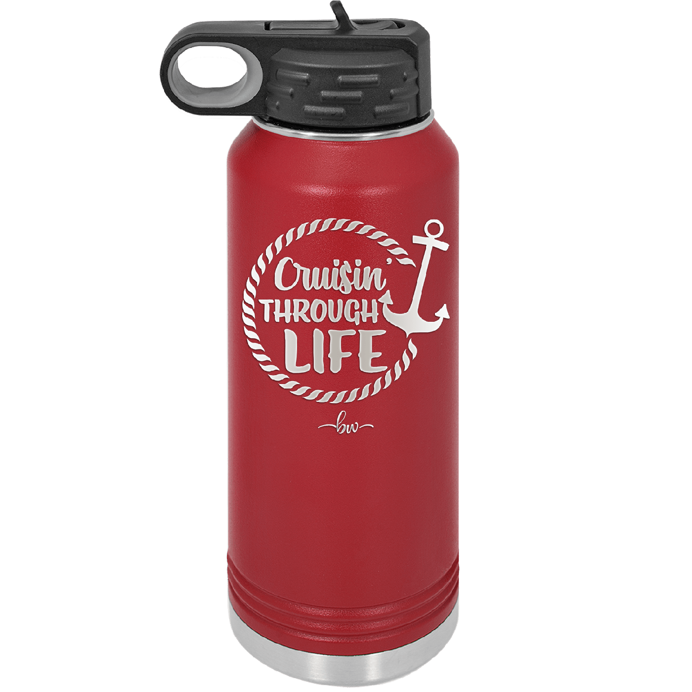 Cruising Through Life Cruise 3 - Laser Engraved Stainless Steel Drinkware - 1436 -