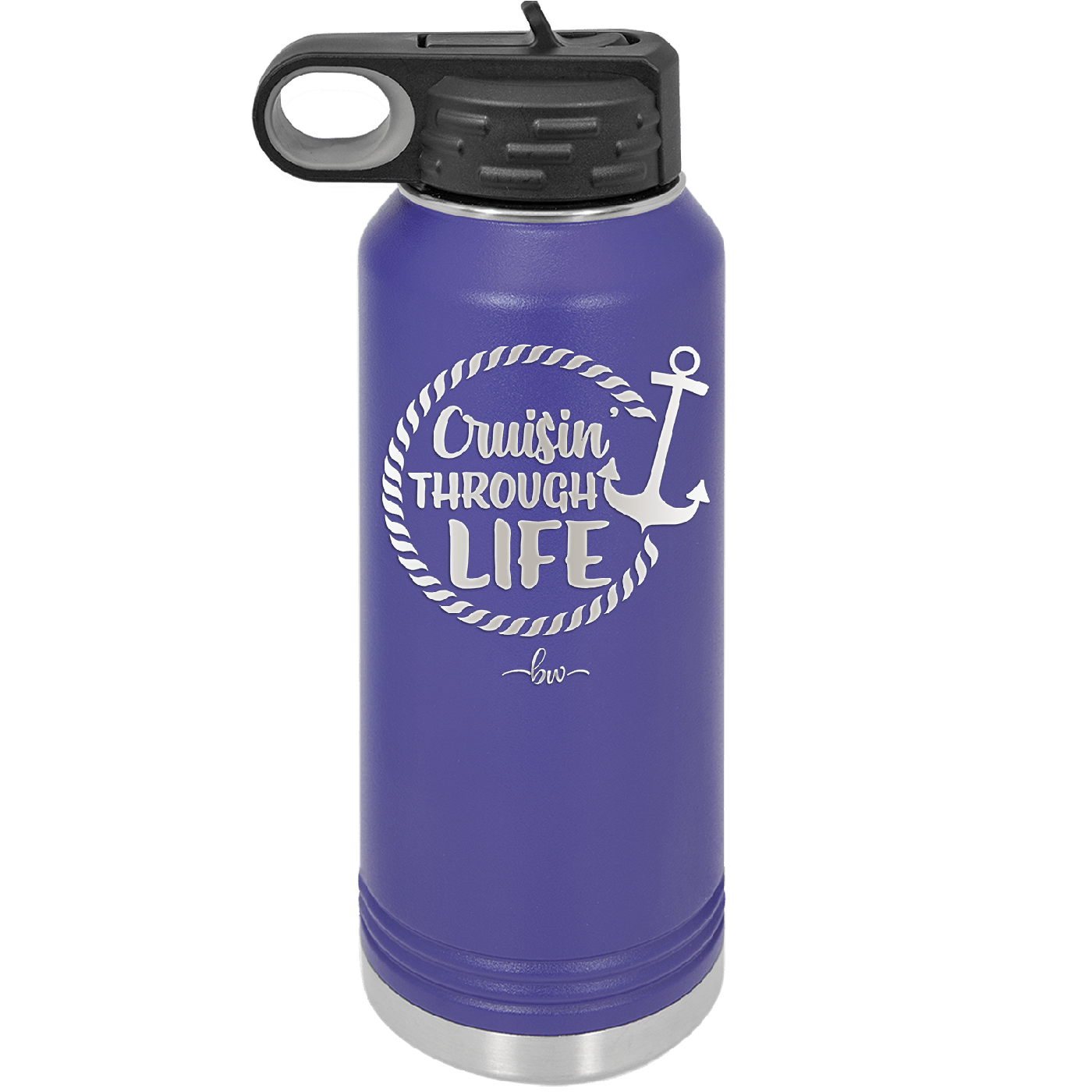 Cruising Through Life Cruise 3 - Laser Engraved Stainless Steel Drinkware - 1436 -