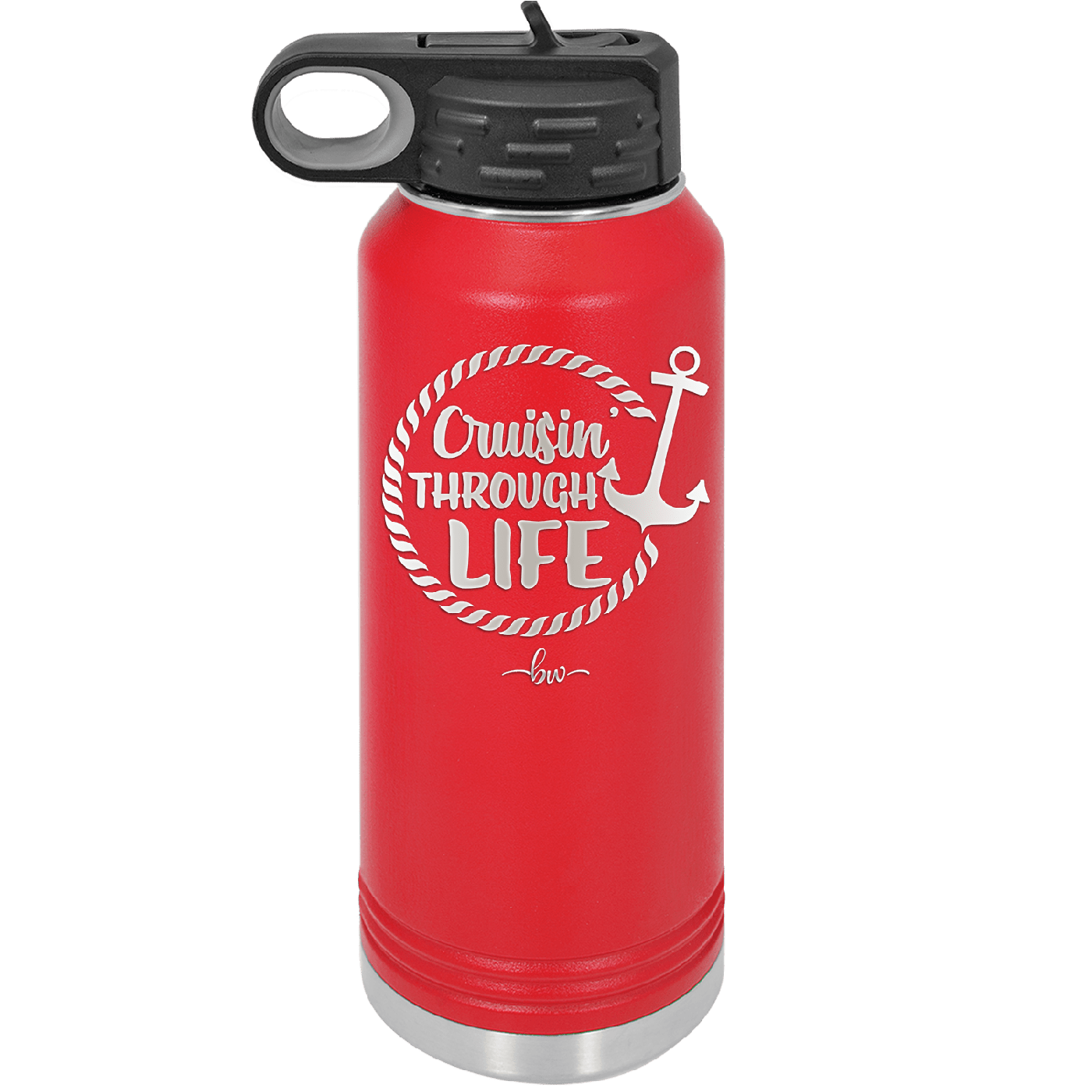 Cruising Through Life Cruise 3 - Laser Engraved Stainless Steel Drinkware - 1436 -