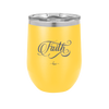 Faith Script - Laser Engraved Stainless Steel Drinkware - 1440 -