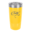 Faith Script - Laser Engraved Stainless Steel Drinkware - 1440 -