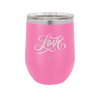 Love Script - Laser Engraved Stainless Steel Drinkware - 1441 -