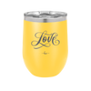 Love Script - Laser Engraved Stainless Steel Drinkware - 1441 -