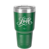 Love Script - Laser Engraved Stainless Steel Drinkware - 1441 -