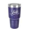 Love Script - Laser Engraved Stainless Steel Drinkware - 1441 -