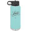 Love Script - Laser Engraved Stainless Steel Drinkware - 1441 -