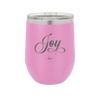 Joy Script - Laser Engraved Stainless Steel Drinkware - 1442 -