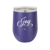 Joy Script - Laser Engraved Stainless Steel Drinkware - 1442 -