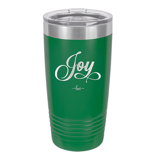 Joy Script - Laser Engraved Stainless Steel Drinkware - 1442 -