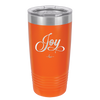 Joy Script - Laser Engraved Stainless Steel Drinkware - 1442 -