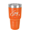 Joy Script - Laser Engraved Stainless Steel Drinkware - 1442 -