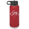 Joy Script - Laser Engraved Stainless Steel Drinkware - 1442 -