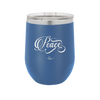 Peace Script - Laser Engraved Stainless Steel Drinkware - 1443 -