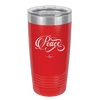 Peace Script - Laser Engraved Stainless Steel Drinkware - 1443 -