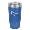 Peace Script - Laser Engraved Stainless Steel Drinkware - 1443 -