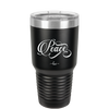 Peace Script - Laser Engraved Stainless Steel Drinkware - 1443 -