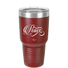 Peace Script - Laser Engraved Stainless Steel Drinkware - 1443 -