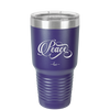 Peace Script - Laser Engraved Stainless Steel Drinkware - 1443 -