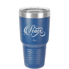 Peace Script - Laser Engraved Stainless Steel Drinkware - 1443 -