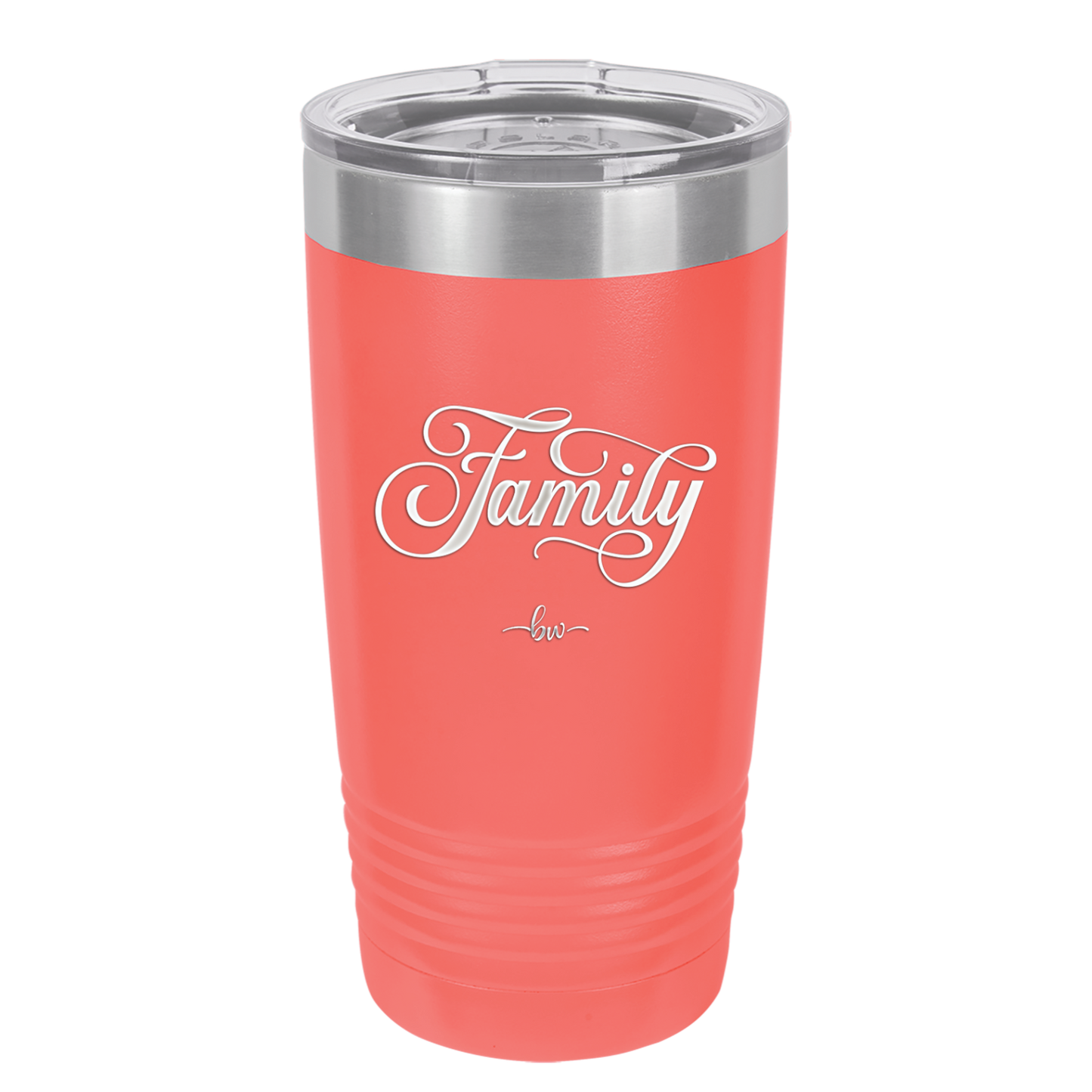 Family Script - Laser Engraved Stainless Steel Drinkware - 1444 -