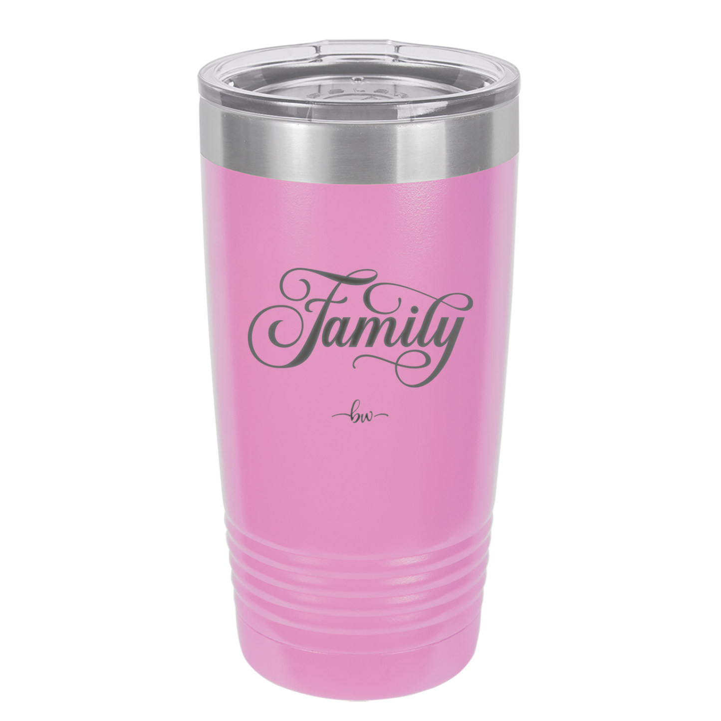 Family Script - Laser Engraved Stainless Steel Drinkware - 1444 -