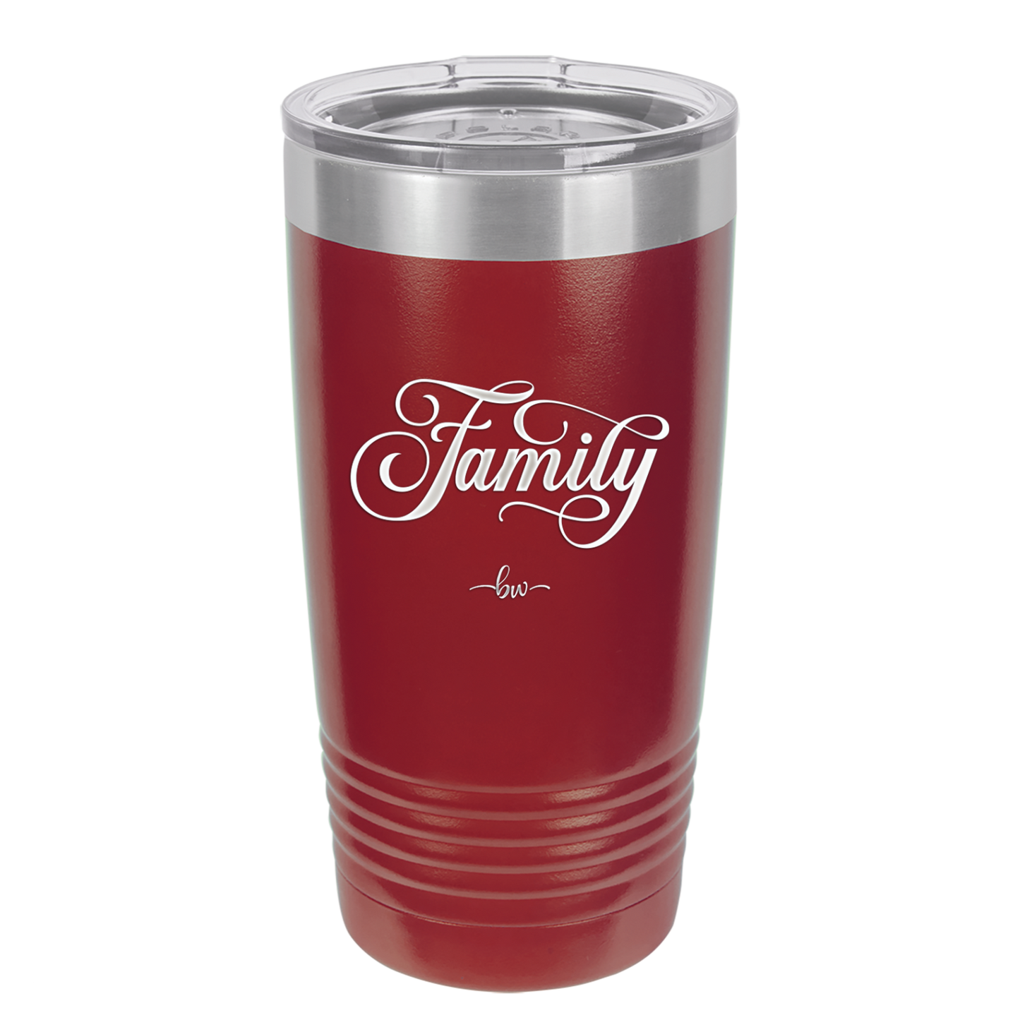 Family Script - Laser Engraved Stainless Steel Drinkware - 1444 -