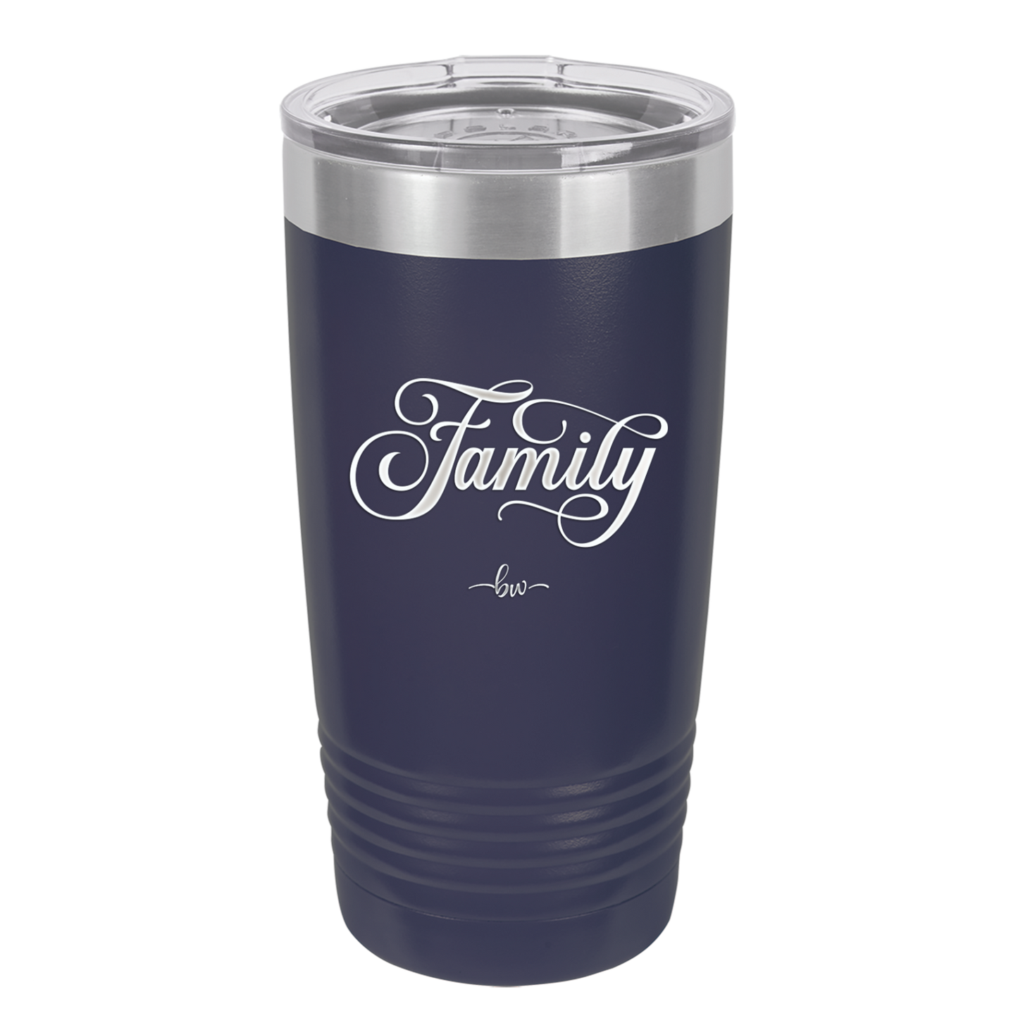 Family Script - Laser Engraved Stainless Steel Drinkware - 1444 -