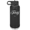 Family Script - Laser Engraved Stainless Steel Drinkware - 1444 -
