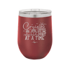 Cruisin Through Life One Port at a Time Cruise 2 - Laser Engraved Stainless Steel Drinkware - 1448 -