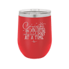 Cruisin Through Life One Port at a Time Cruise 2 - Laser Engraved Stainless Steel Drinkware - 1448 -