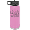 Cruisin Through Life One Port at a Time Cruise 2 - Laser Engraved Stainless Steel Drinkware - 1448 -