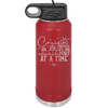 Cruisin Through Life One Port at a Time Cruise 2 - Laser Engraved Stainless Steel Drinkware - 1448 -